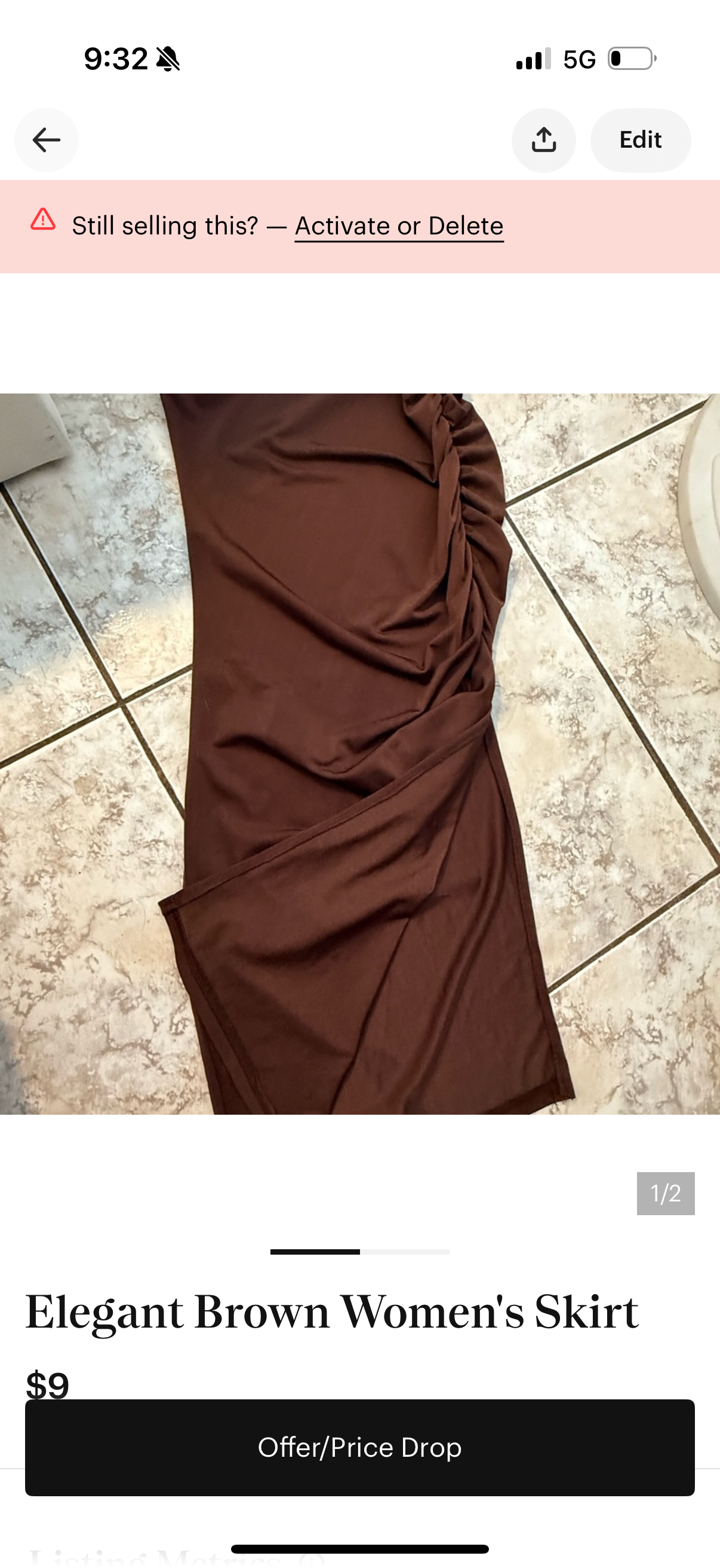 Skirt size s used