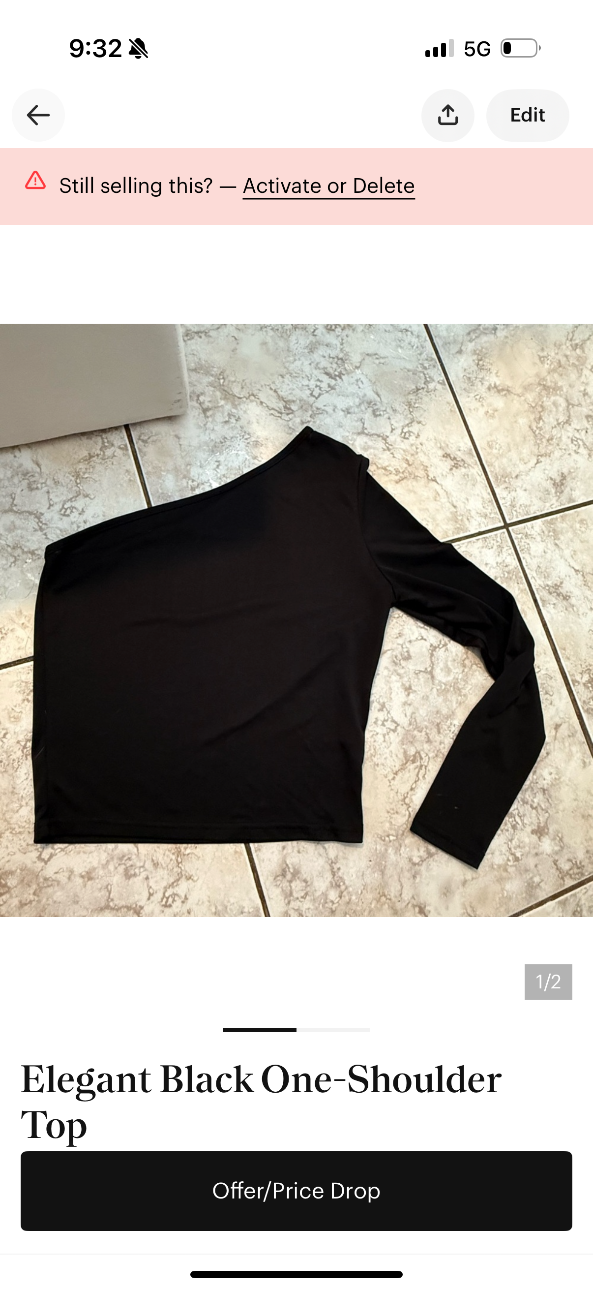 Top size s used