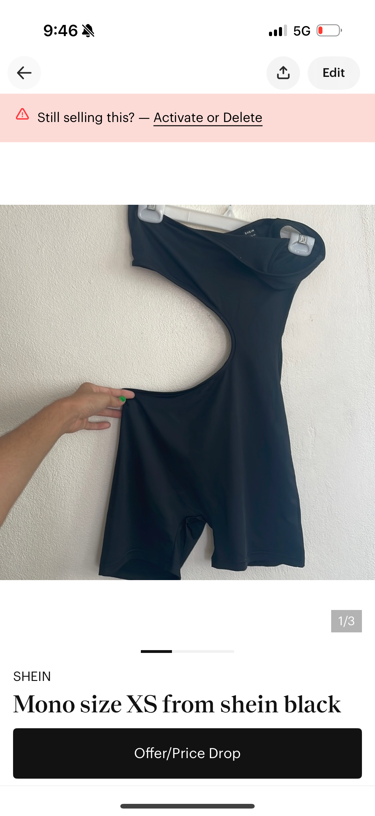 Mono size XS de SHEIN