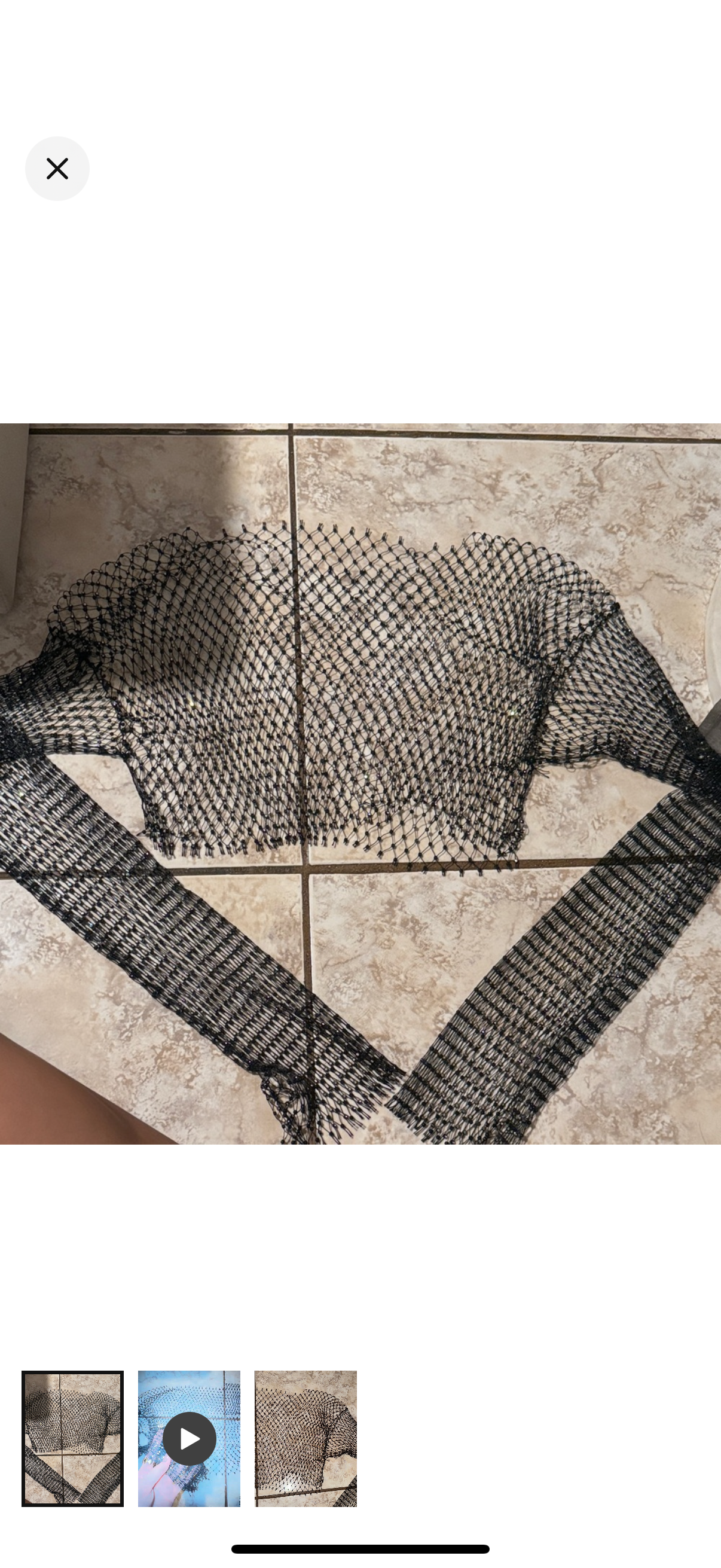 Cover up top size s never used
