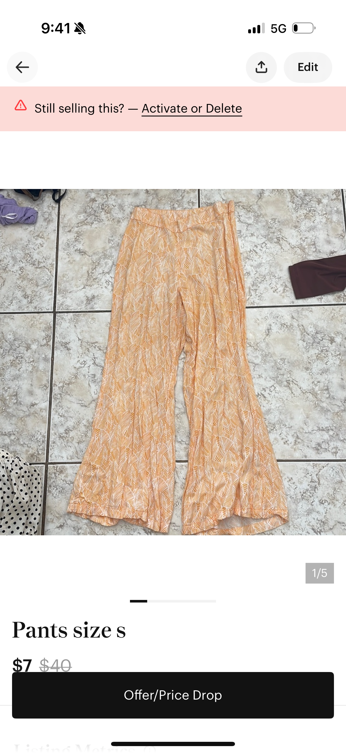 Size s used