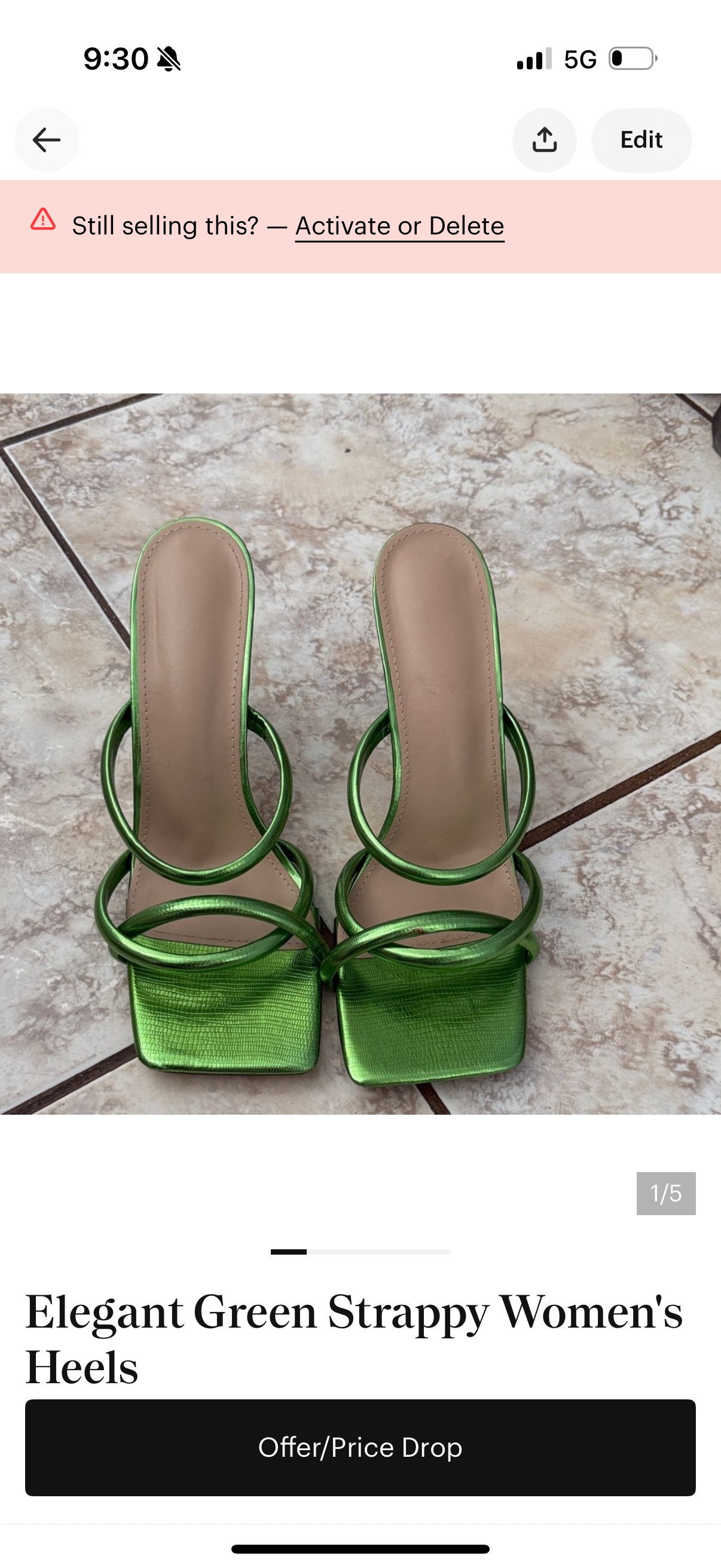 Tacos size 8 never used