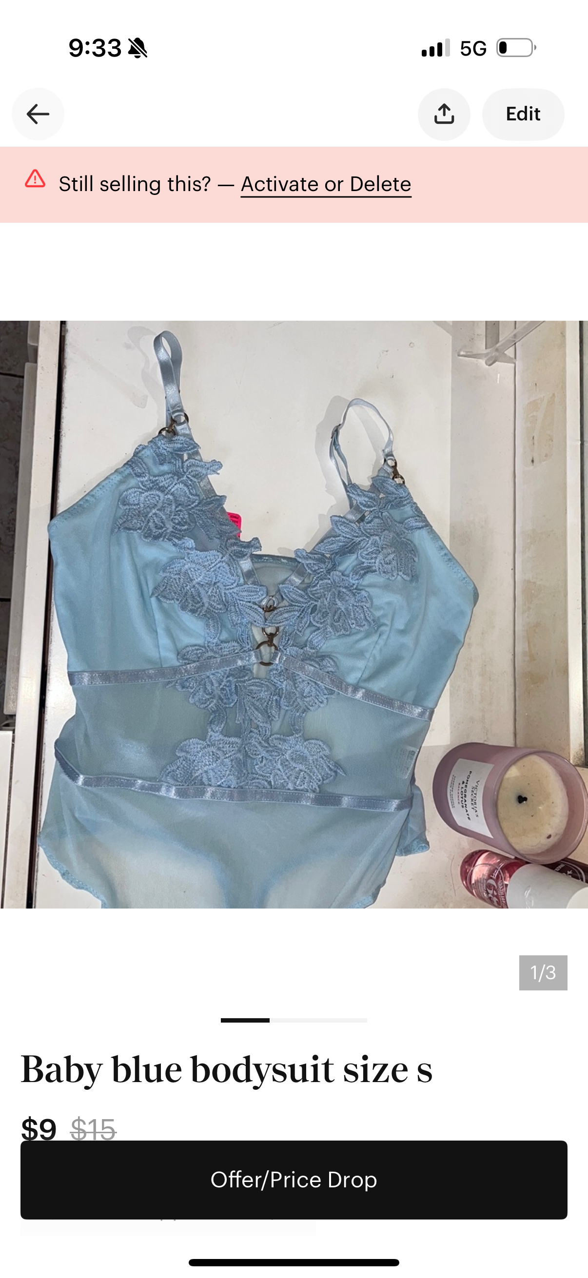 Bodysuit size s never used