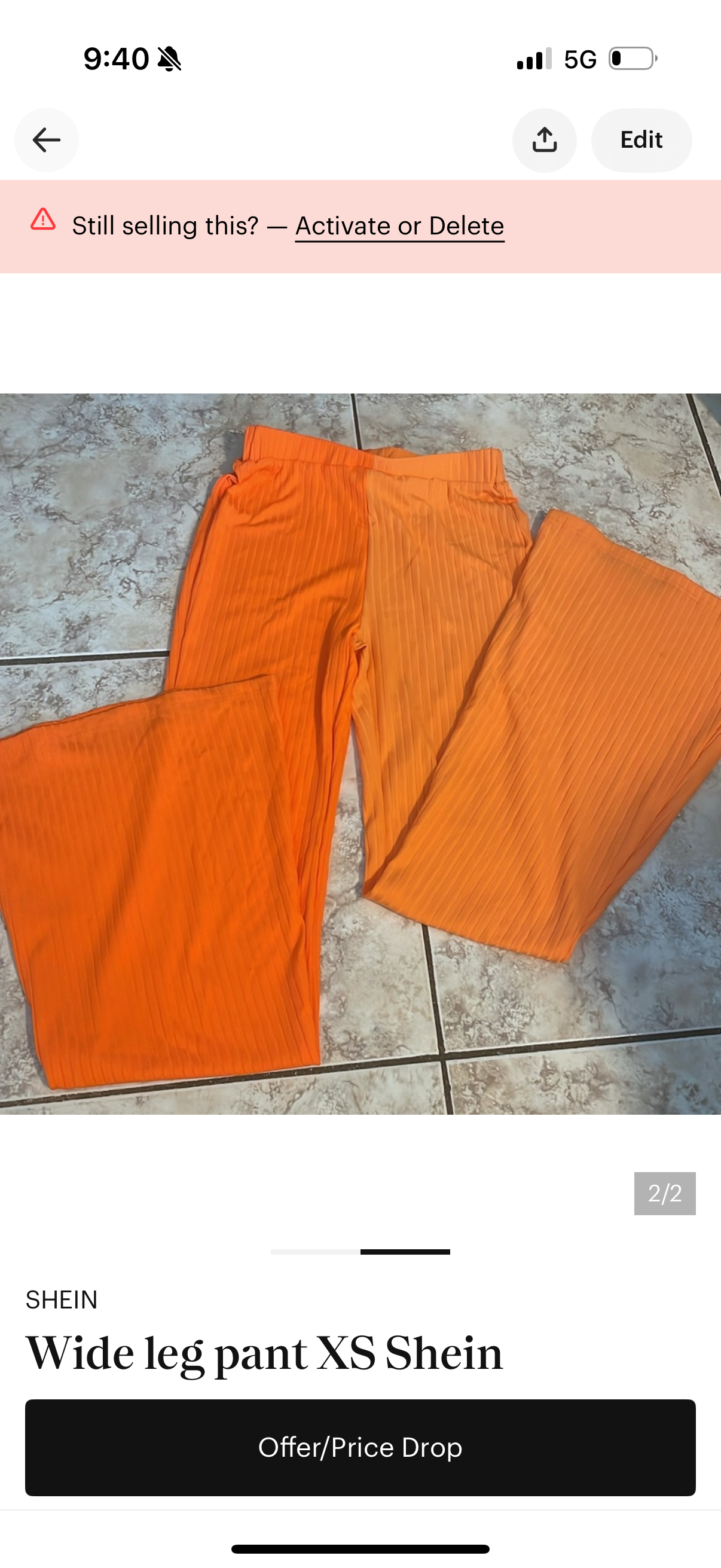 Size XS used