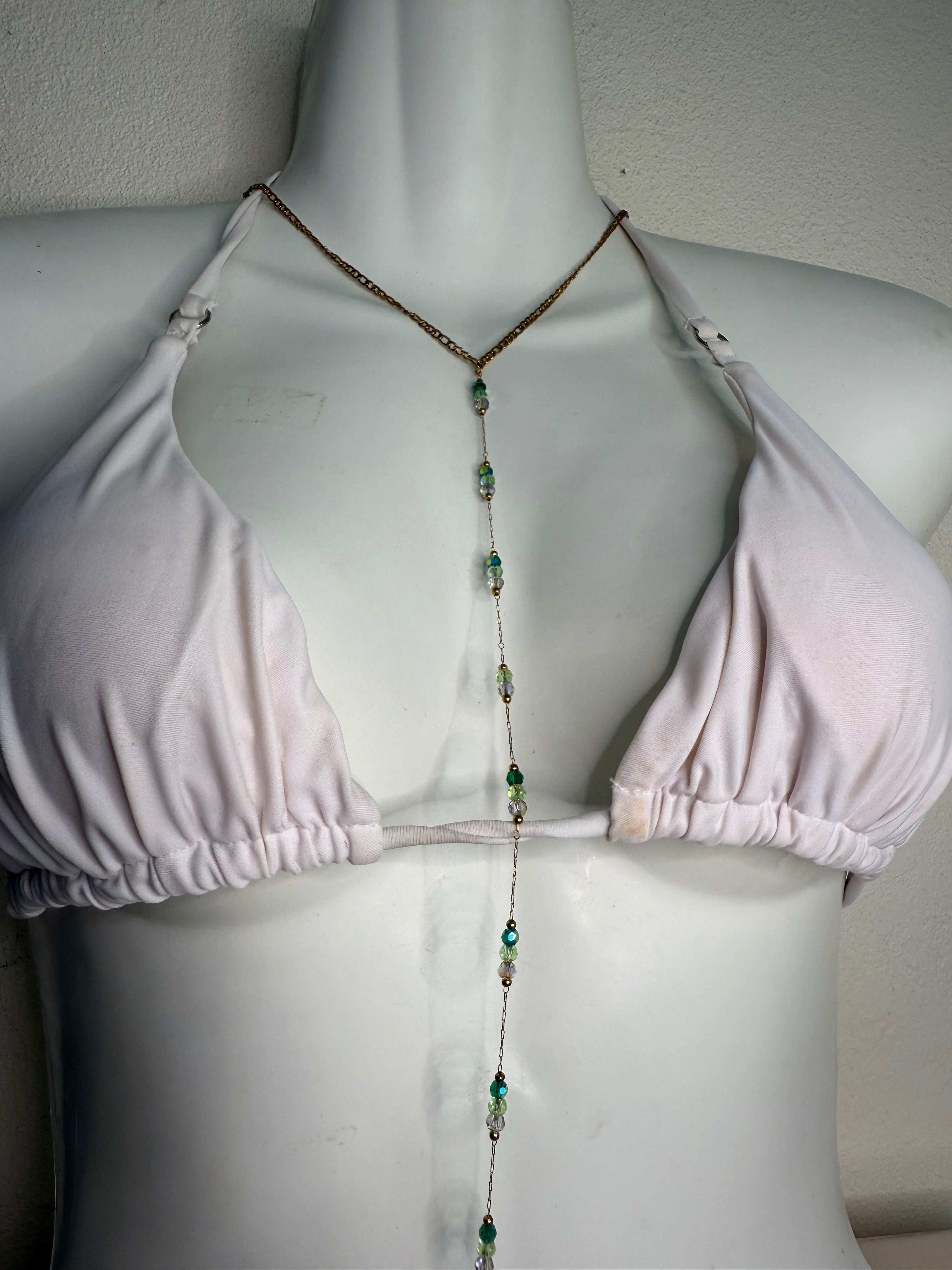 Jade body chain