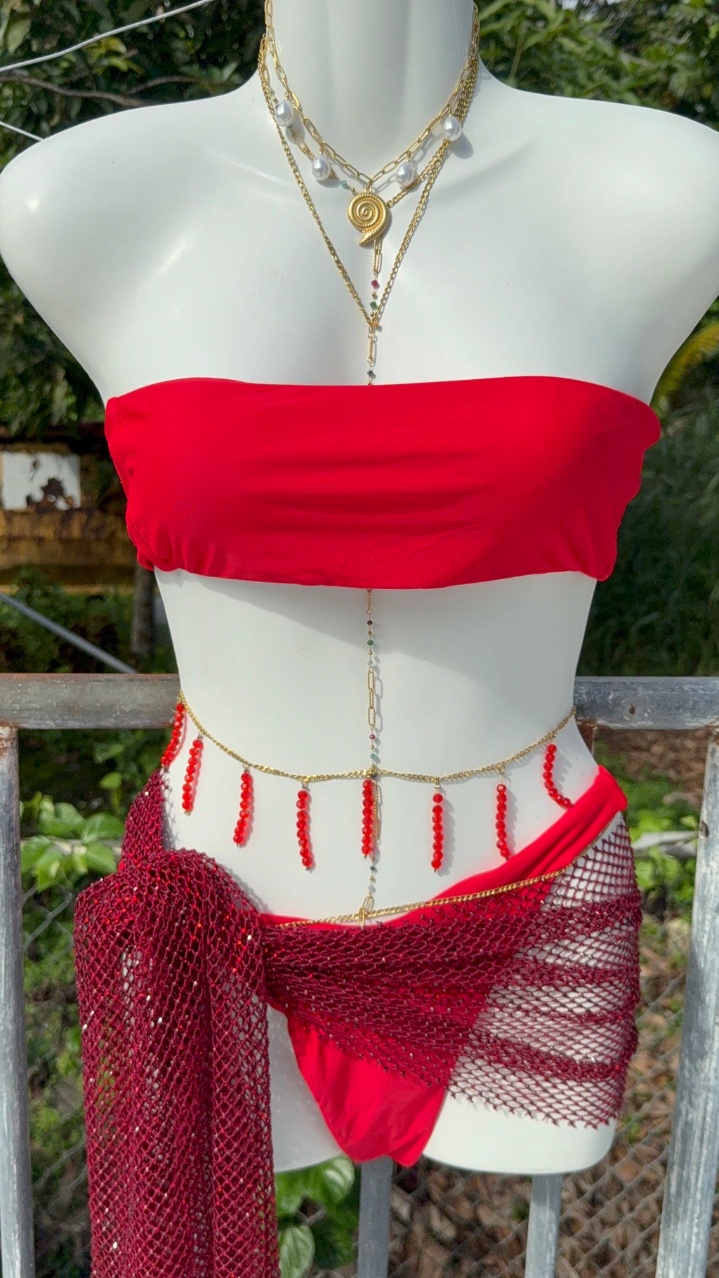 Rubí belly chain
