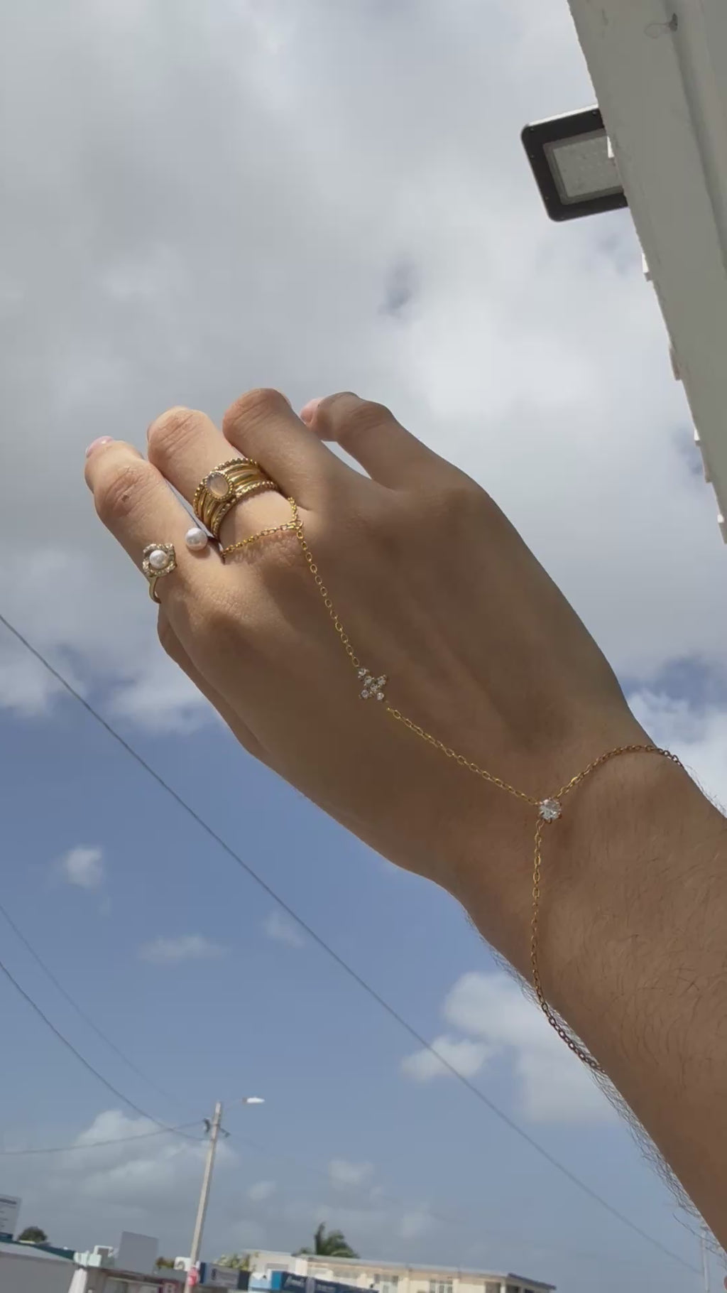 Angelique ring bracelet