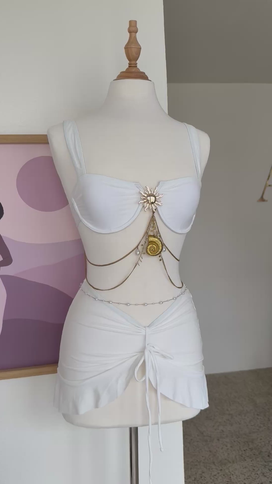 Adella belly chain